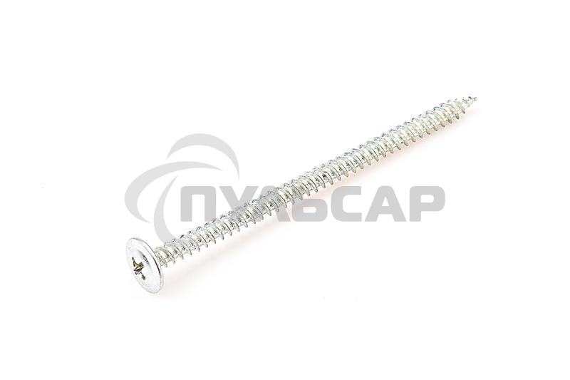 Саморез 4.2х50 металл-металл с прессшайбой цинк (уп.100шт) коробка СТРОЙМЕТИЗ UTORM2050135