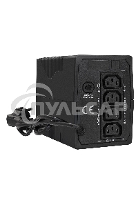 Источник бесперебойного питания ExeGate Power Back BNB-1000.LED.AVR.4C13 1000VA/550W, LED, AVR, 4*C13, черный
