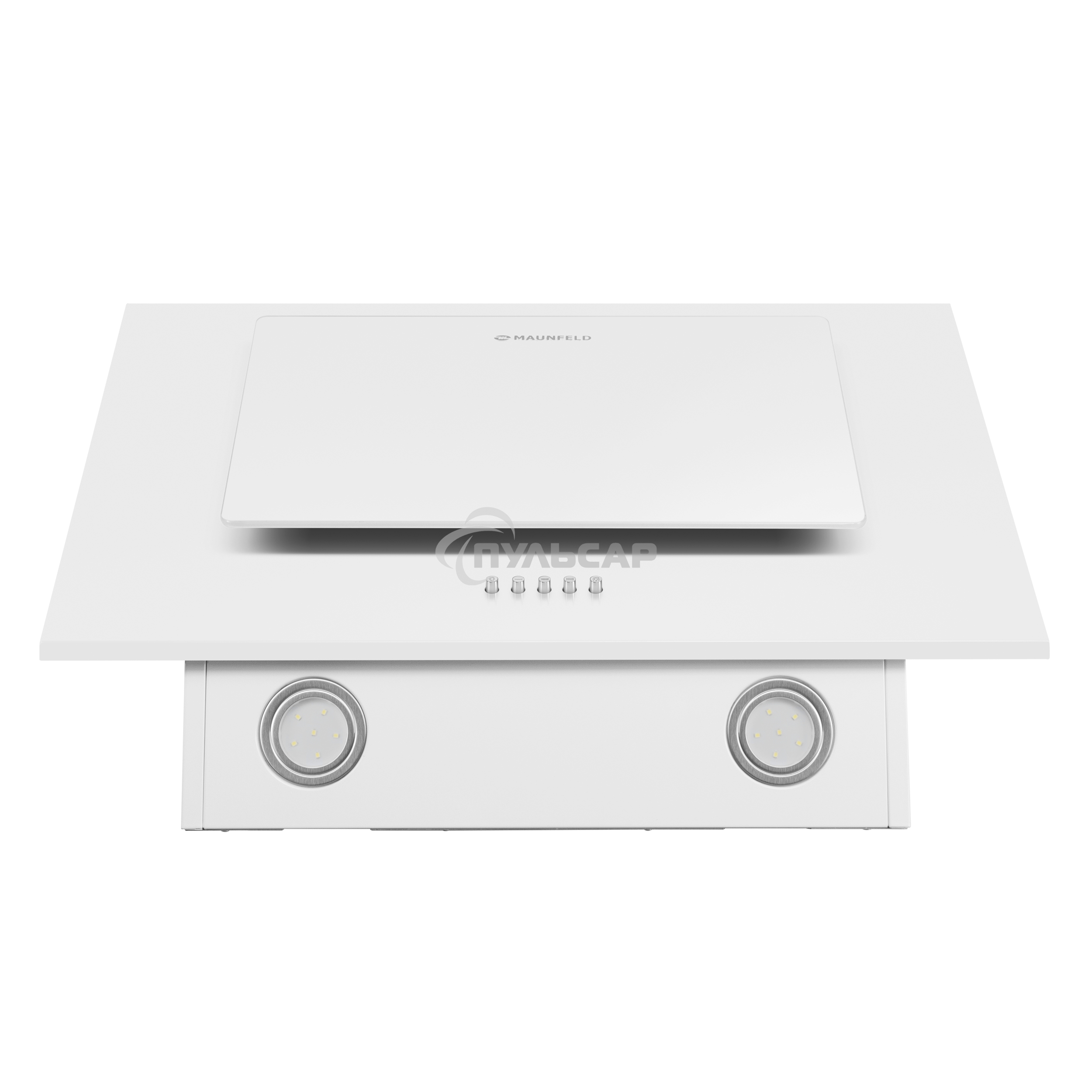 Вытяжка наклонная Maunfeld Tower 60 белый, 60 см, 700 куб. м/ч, 66 дБ