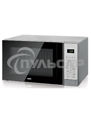 Микроволновая печь BBK 20MWG-736S/BS серебристый/черный, 20 л, 700 Вт, сенсор