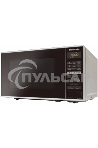 Микроволновая печь Panasonic NN-GT264MZPE серебристый/черный, 20 л, 800 Вт, переключатели - сенсор