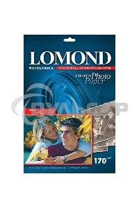 Бумага Lomond 1101305 A4/170г/м2/20л./белый полуглянцевое для струйной печати