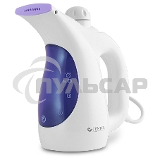 Отпариватель ручной Centek CT-2380 (бел/фиолет) 700Вт, 250мл, 15г/мин, регулятор мощн, насадка-щетка