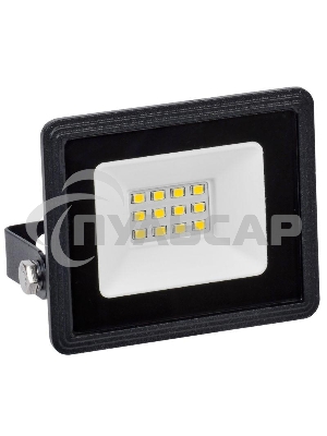 Прожектор светодиодный СДО 06-10 4000К IP65 черный ИЭК LPDO601-10-40-K02