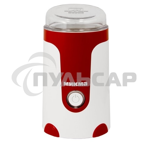 Кофемолка Микма ИП 33 бело-красная, 150 Вт, емкость чаши 50 гр (в уп. 6 шт)