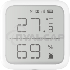 Датчик темпер./влажн. Hikvision DS-PDTPH-E-WE