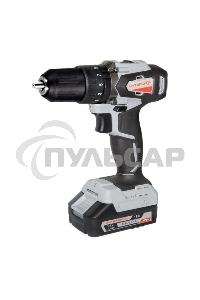 Дрель-шуруповерт ИНТЕРСКОЛ ДАУ-13/18ВК, Аккумуляторный, 18В, 2 АКБ, Ударный, Кейс