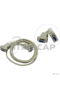 Кабель нуль-модемный ExeGate EX284952RUS RS-232 ExeGate EX-CC-134-1.8 (DB9F/DB9F, 1,8м)