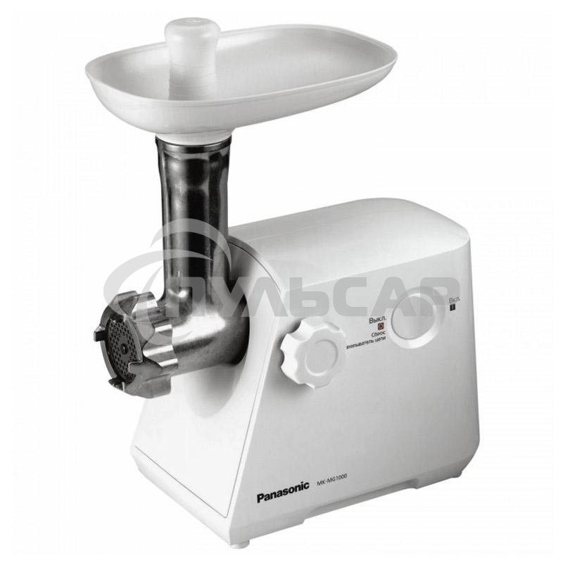 Мясорубка электрическая Panasonic MK-MG1000 1000Вт белый