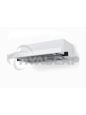 Вытяжка встраиваемая LEX HUBBLE 600 белый, 60 см, 650 куб. м/ч, 48 дБ