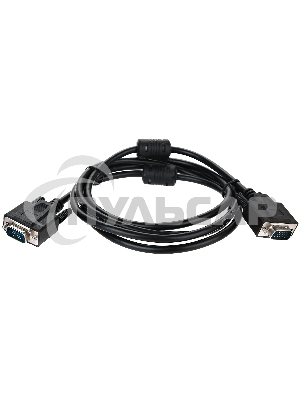 Кабель для монитора VGA (M) -) VGA (M), 1,5 м, TV-COM (QCG341AD-1.8M), ферритовые кольца