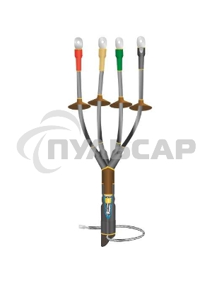 Муфта кабельная концевая наружной установки 1кВ КНТпН 4х(150-240мм) с болтовыми наконечниками Нева-Транс Комплект 22020098