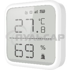 Датчик темпер./влажн. Hikvision DS-PDTPH-E-WE