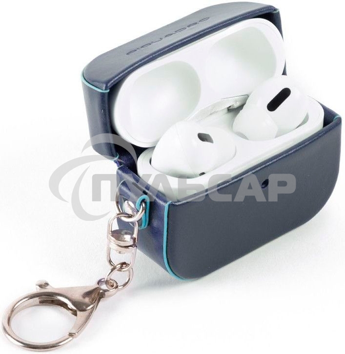 Чехол для наушников Piquadro Blue Square AC5308B2/BLU2 синий натур.кожа