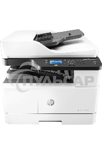 МФУ лазерное HP LaserJet MFP M443nda (8AF72A), A3, ч/б, печ. до 25 стр/мин. (А4) до 13 стр/мин. (А3), скан. до 21 стр/мин., 1200 x 1200 dpi (печать) 600x600dpi (скан.), USB, RJ-45