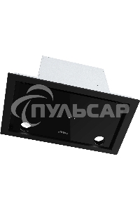 Вытяжка встраиваемая Korting KHI 6777 GN черный/черный, 52 см, 800 куб. м/ч, 52 дБ