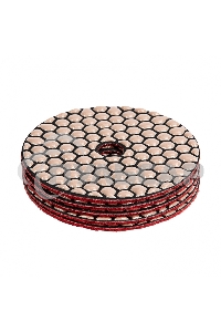 Алмазный гибкий шлифовальный круг Matrix, 100 мм, P 400, сухое шлифование, 5шт.