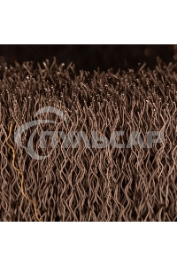 Щетка для УШМ, 100 мм, М14, Чашка, витая нержавеющая проволока 0,3 мм Denzel