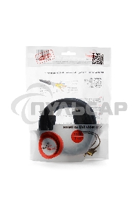 Кабель HDMI-DVI Cablexpert CC-HDMI-DVI-10, 19M/19M, single link, медь, позол.разъемы, экран, 3.0м, черный, пакет