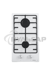Газовая варочная панель Maunfeld EGHE.32.3EW/G Домино, • Тип: газовая 30см • Тип установки: независимая • Управление: фронтальное, переключатели поворотные • Нагревательный элемент: конфорка, 2шт • Мощность конфорок, Вт: 2600, 1700 • Материал исполнения: 