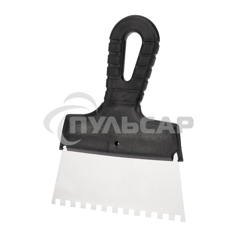 Шпатель фасадный Rexant 150 мм зуб 6х6 нержавеющая сталь, пластмассовая ручка