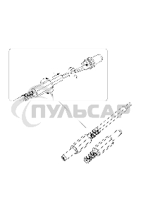 Разъем питания штекер 2.1х5.5х10мм Rexant 14-0311