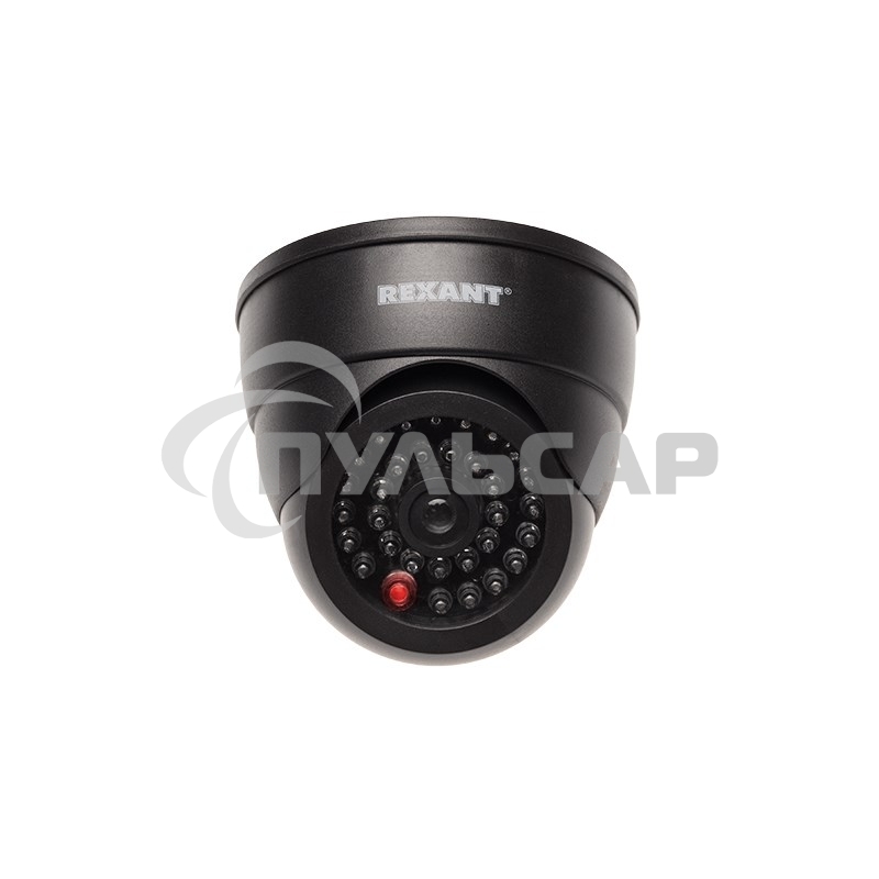Муляж камеры Rexant, внутренний, купольный, черный