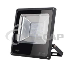 Прожектор светодиодный Gauss LED 70Вт IP65 6500К черный