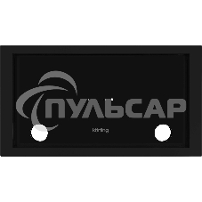 Вытяжка встраиваемая Korting KHI 6777 GN черный/черный, 52 см, 800 куб. м/ч, 52 дБ