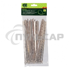 Хомуты, 200 х 4,6 мм, нержавеющая сталь, 50 шт. Сибртех