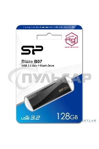 Флешка USB R/W Silicon Power R/W 128 Gb Blaze B07 Type-A USB 3.2 Gen 1, черный