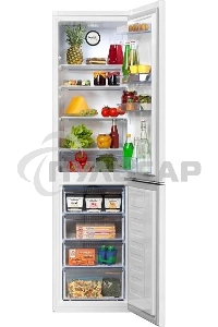 Холодильник Beko B1RCNK332W белый двухкамерный 200/100л морозилка снизу, No Frost