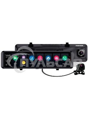 Видеорегистратор TrendVision aMirror 15 Android UNIVERSE черный 1080x1920 1080p 140гр. GPS внутренняя память:64Gb UIS8581A