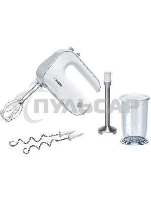 Миксер ручной Bosch MFQ4070 500Вт белый