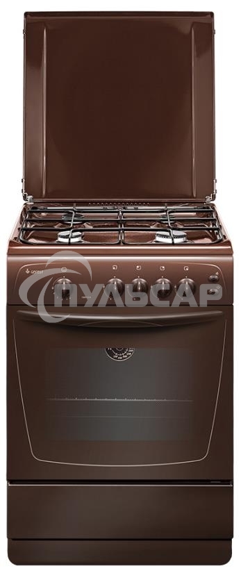 Плита газовая Gefest ПГ 1200 С6 К43 коричневый, конфорок 4 шт, духовка 63 л, 60 см x 85 см x 60 см