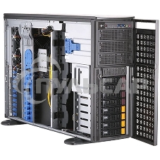 Серверная платформа Supermicro SYS-740GP-TNRT 4U noCPU(2)3rd GenScalable/TDP 270W/no DIMM(16)/ SATARAID HDD(8)LFF/2x10GbE/2x2200W