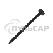 Саморез гипсокартон-металл KRANZ 3,5х55, пакет (500 шт/уп)