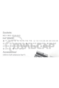 Отвертка с набором бит Jakemy JM-8184