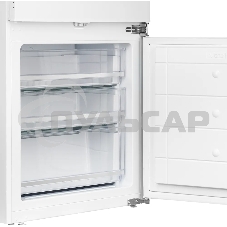 Встраиваемый холодильник Kuppersberg RBN 1970, High-Tech, объем 341 л, скользящий фасад, электронное управление, No Frost, антибактериальный пластик, звуковой сигнал при открытой дверце, перенавешиваемые двери, LED освещение, уровень шума 41 дБ, энергоэфф