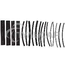 Термоусаживаемые трубки STANDARD 2:1 (Набор 18шт.) Rexant