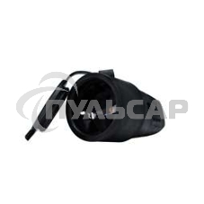 Разъем штепсельный с заземл. каучук 16А 250В IP44 (еврослот) UNIVersal 602228