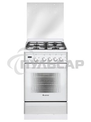 Плита газовая Gefest ПГ 5300-03 0040 белый, конфорок 4 шт, духовка 52 л, 50 см x 85 см x 58.5 см