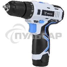 Дрель-шуруповерт Deko GCD12DU3, Аккумуляторная, 12В, 1 АКБ