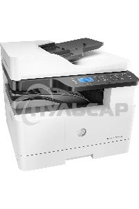 МФУ лазерное HP LaserJet MFP M443nda (8AF72A), A3, ч/б, печ. до 25 стр/мин. (А4) до 13 стр/мин. (А3), скан. до 21 стр/мин., 1200 x 1200 dpi (печать) 600x600dpi (скан.), USB, RJ-45