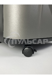 Шредер Heleos АП23-5 серый/серебристый с автоподачей (секр.P-5) фрагменты 145лист. 23лтр. скрепки скобы пл.карты