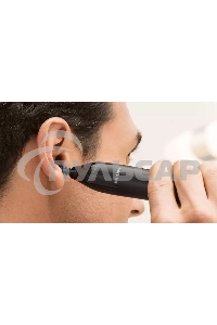 Триммер для носа и ушей Philips, черный, пластик, батарейка АА в комплекте