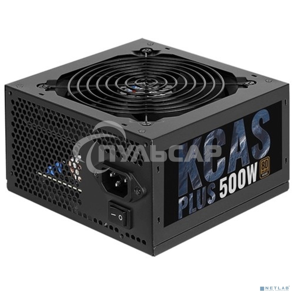 Блок питания Aerocool / Formula KCAS-500W PLUS RTL, 500Вт, 80 PLUS Bronze, 120мм, черный