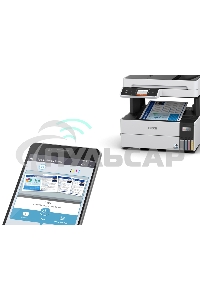 МФУ струйное Epson L6490 (C11CJ88405), A4, цветной, печ. до 17 стр/мин. (ч/б) до 9.5 стр/мин. (цвет), 1200 x 4800 dpi (печать) 1200x2400dpi (скан.), USB, RJ-45, Wi-Fi