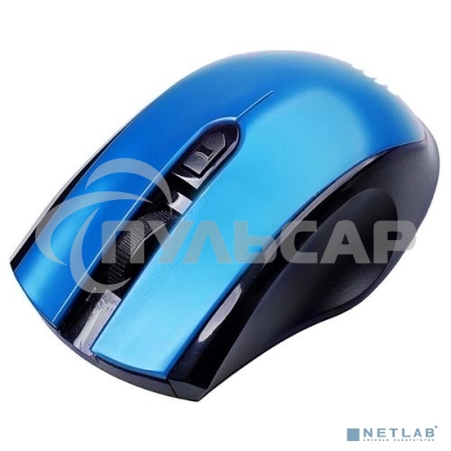 Мышь беспроводная Acer OMR031 черный/синий, 1600 dpi, радиоканал, USB, кнопки - 4