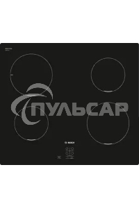 Индукционная варочная панель Bosch PUG611AA5E черный